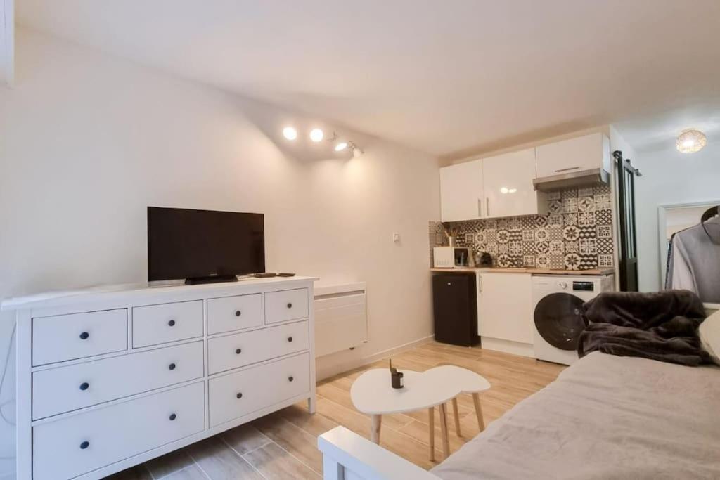 Studio Avec Garage 5Min Cannes Centre 외부 사진